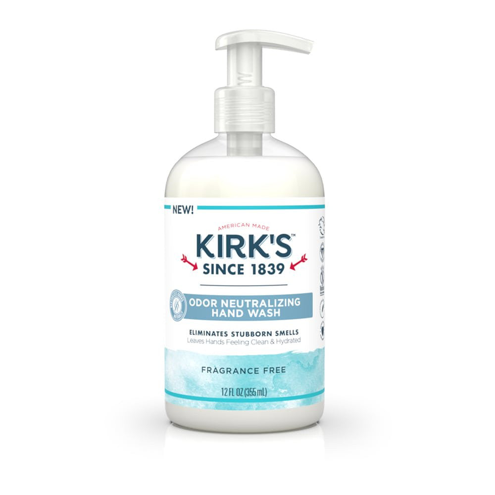 Kirk's Odor Neutralizing Hydrating Hand Soap, Rosemary & Sage, 12 Oz